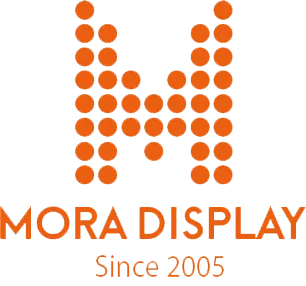 MORA DISPLAY Logo